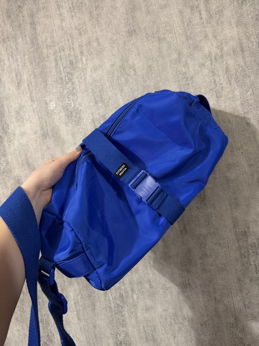 Сумка спортивна синя Fitness mafia