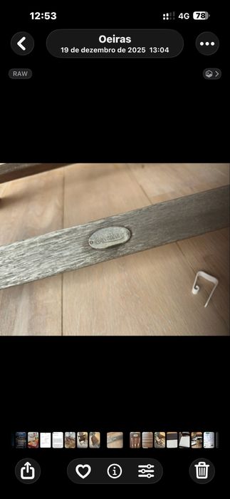 Mesa exterior de boa qualidade