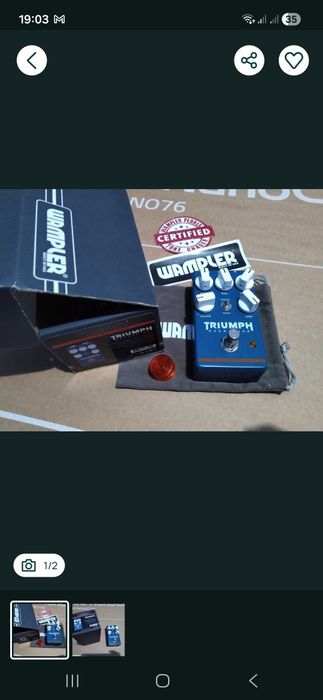 Wampler Triumph Overdrive