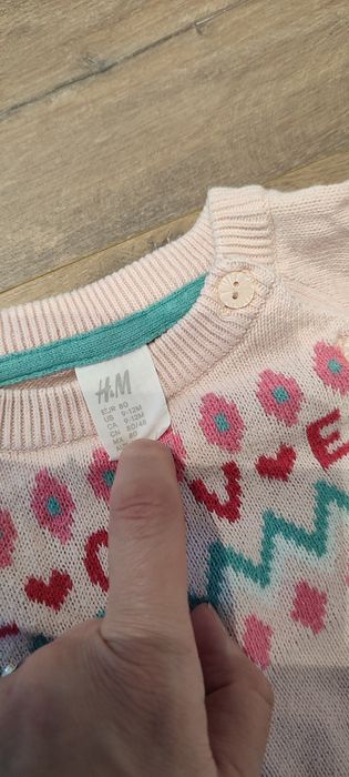 Sweter sweterek H&M 80