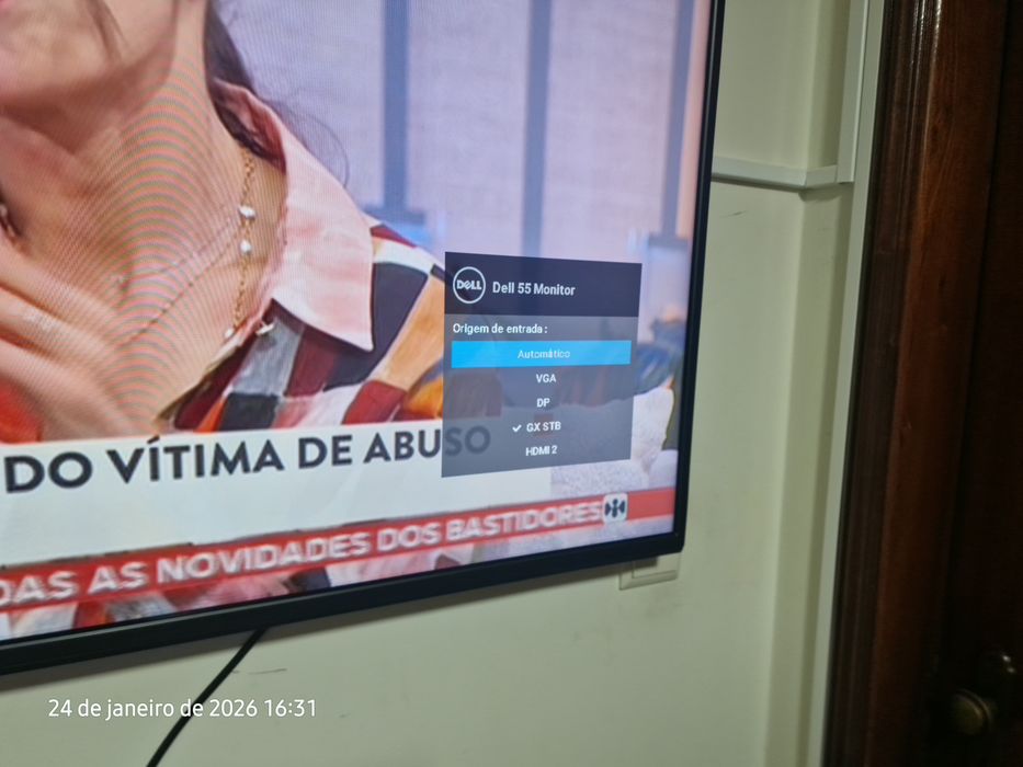 Monitor dell 55"