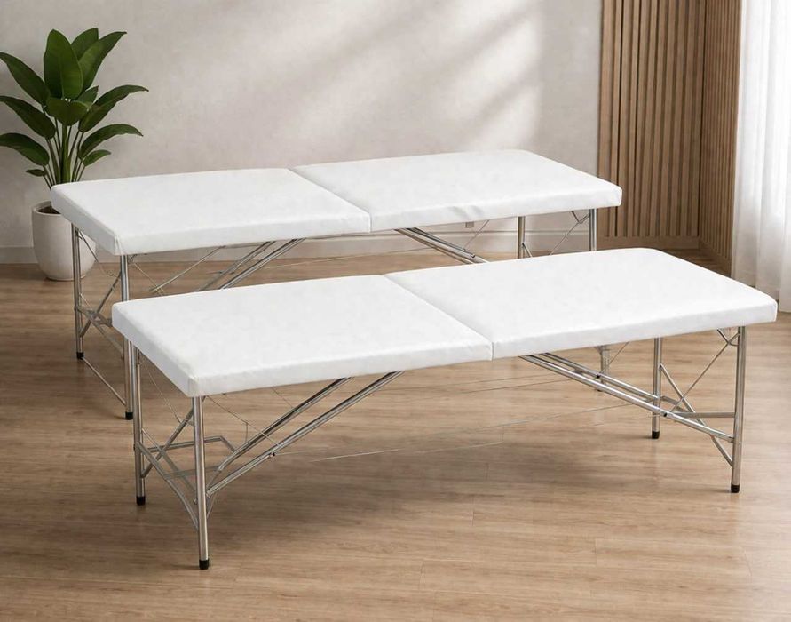 Кушетка автомат Економ БІЛА 150 кг |без збірки| Безкоштовна доставка