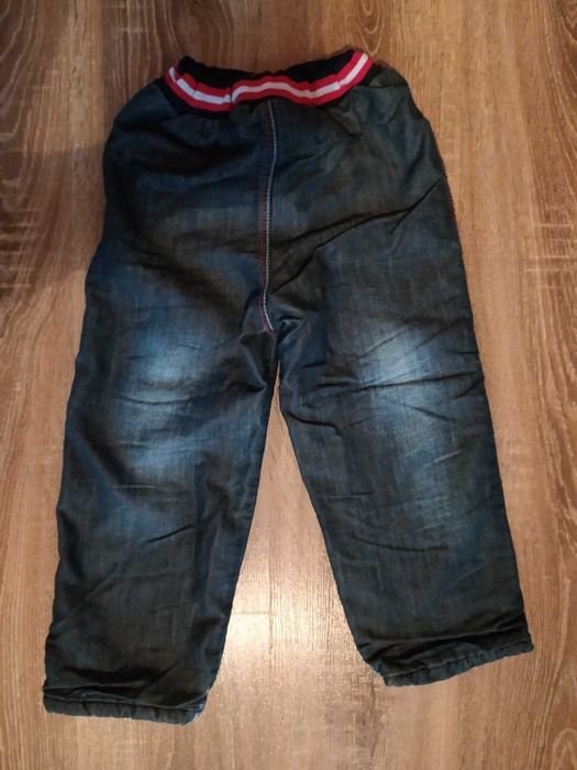 Утеплені джинси для хлопчика 4-6років (2 пари)