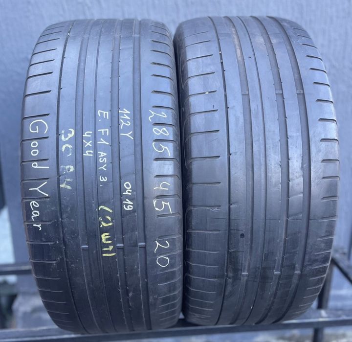 Шини  285/45 r20 Goodyear літо б/у