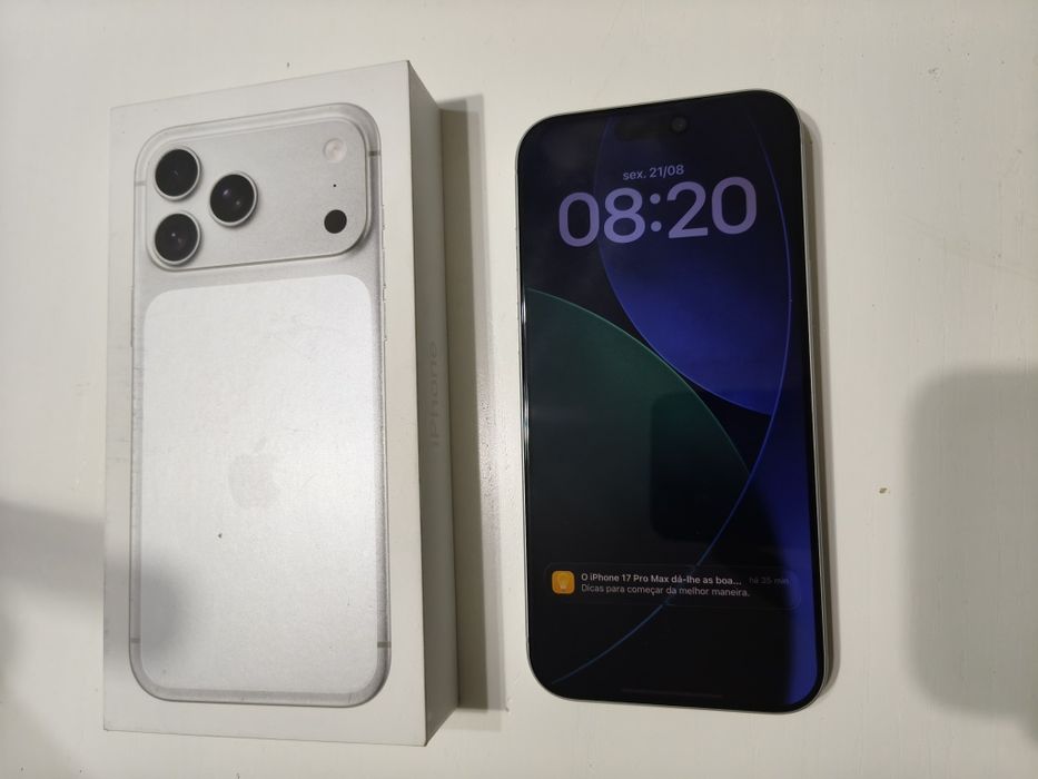 iPhone 17 pro max APENAS 1 MES USO