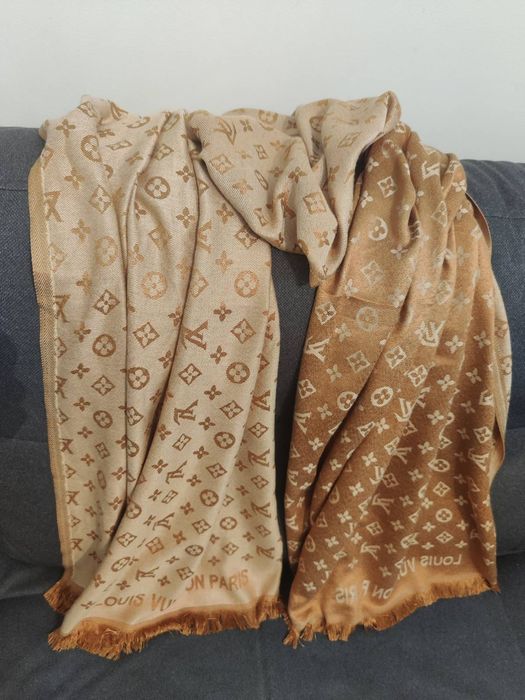 Szal chusta Louis Vuitton Paris 180x65