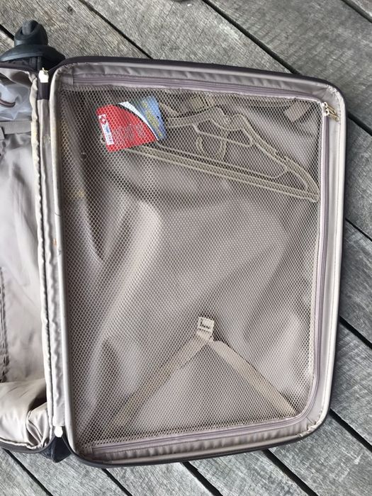 Чемодан тканевый с кодом