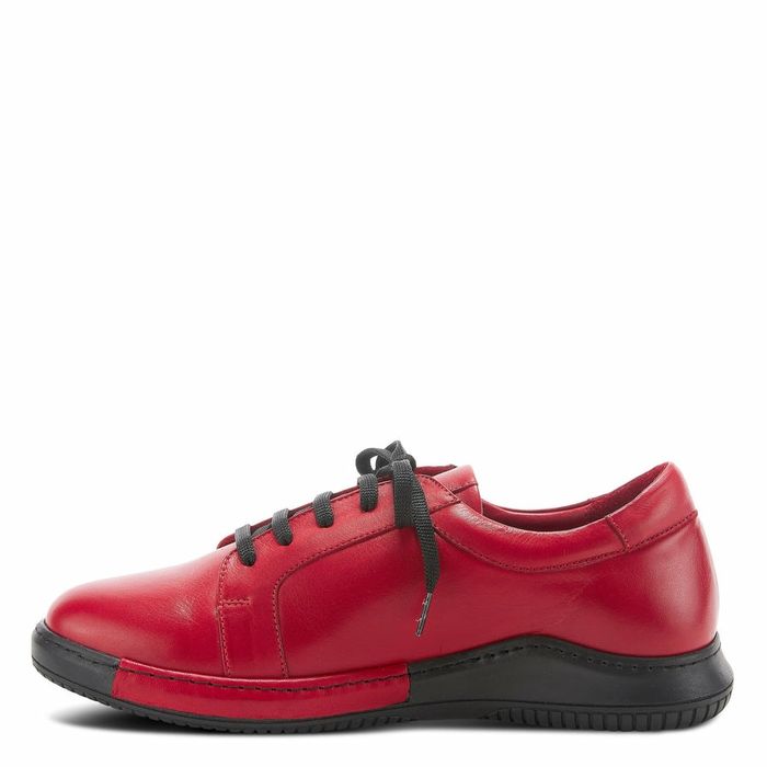 Кожаные красные кроссовки Spring Step Yana Shoes 38