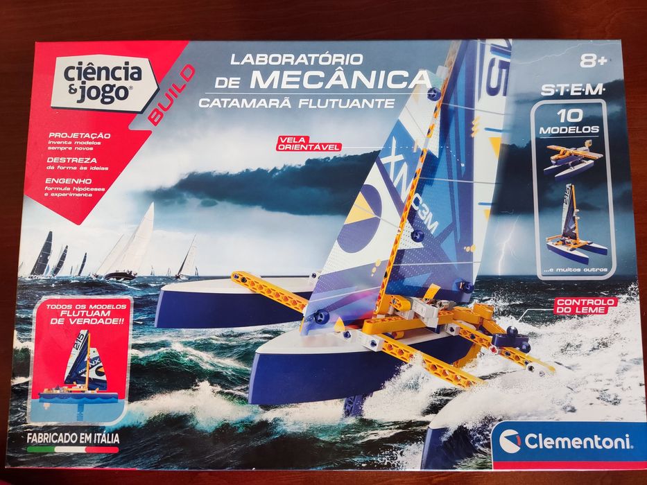 Lego Clementoni Catamarã flutuante