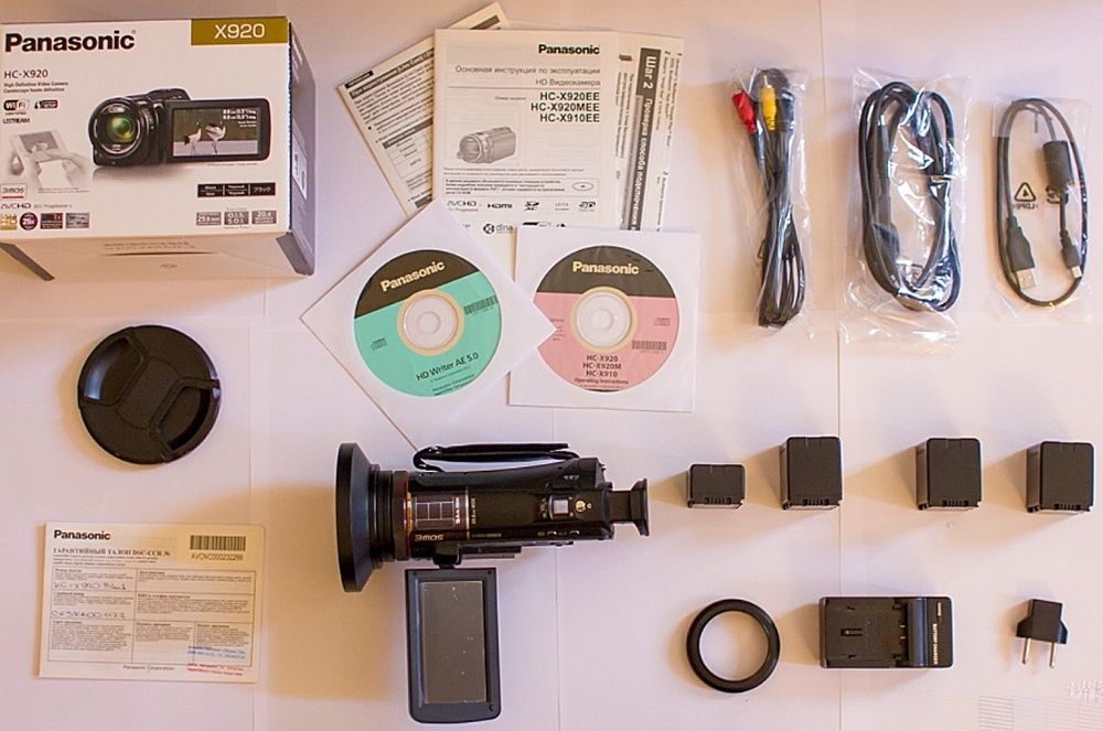 Цифровая видеокамера Panasonic HC-X920EE-K