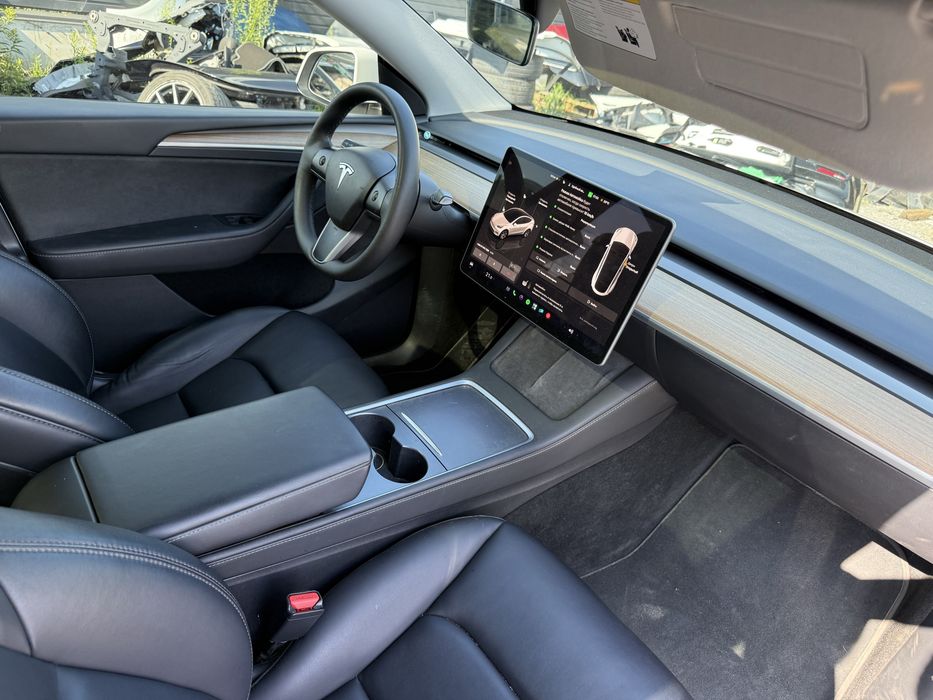 Розборка розбірка запчастини Tesla Model Y Тесла Модель У білий колір перламутр PPSW все в рідній фарбі.
