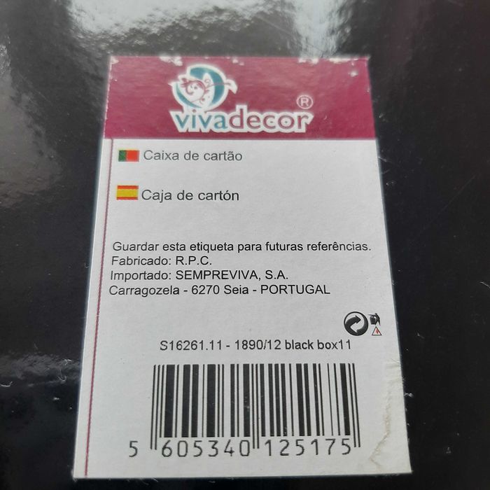 Caixa de Cartão para Chapéus 29x18cm