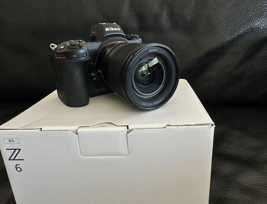 Nikon Z6 Kit + Lente 24-70mm f4 S + Acessórios