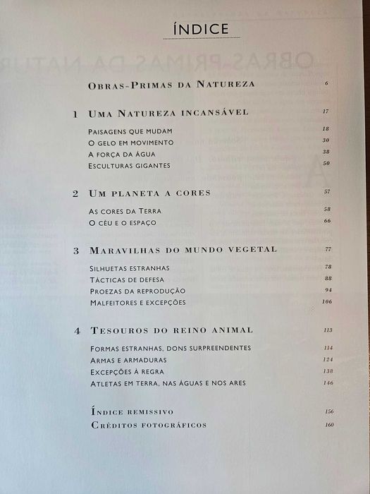 Livro - Obras-primas da Natureza