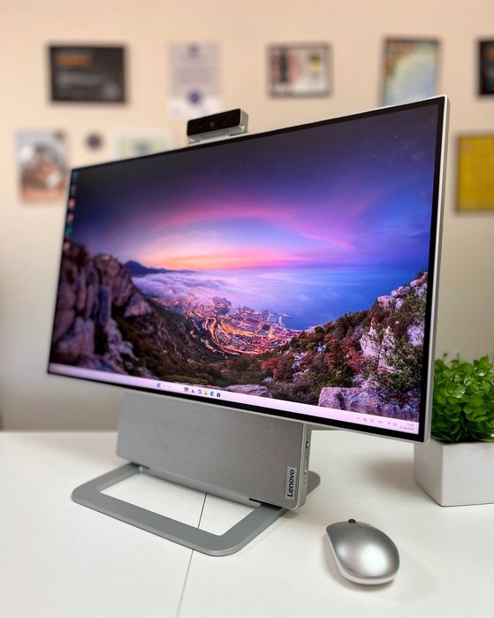Моноблок Lenovo Yoga AIO 7 27APH8/RTX 4050 6GB/Ryzen 7 8845HS/32GB/SSD 1TB/27"QHD IPS/Windows 11 Pro