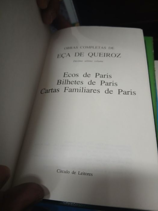 Eça de Queirós, Ecos Bilhetes e Cartas Familoares de Paris