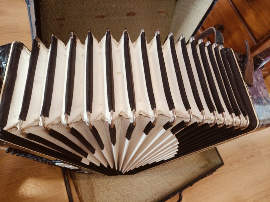 Stary akordeon Toselli Corelli Artist 120 basów