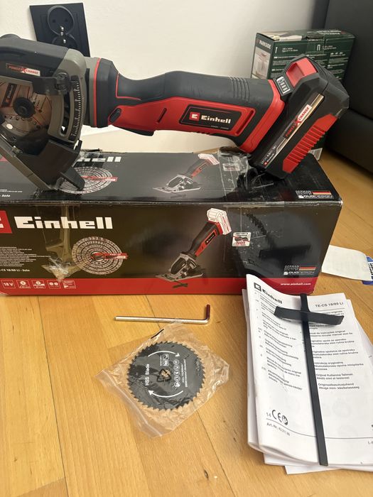 Pilarka tarczowa einhell TE-CS 18/89 Li Solo Mini