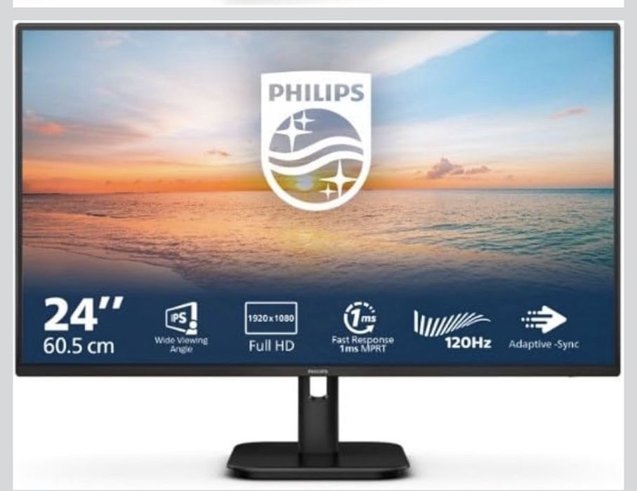 Monitor Philips 24E1N1100A 100Hz IPS – 1 Mês de Uso (Com Caixa)