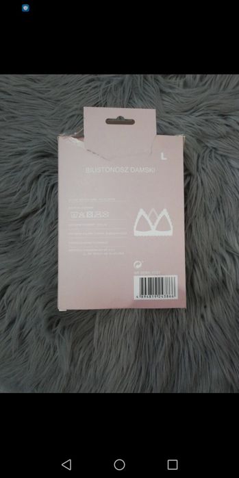 Piękny czerwony biustonosz