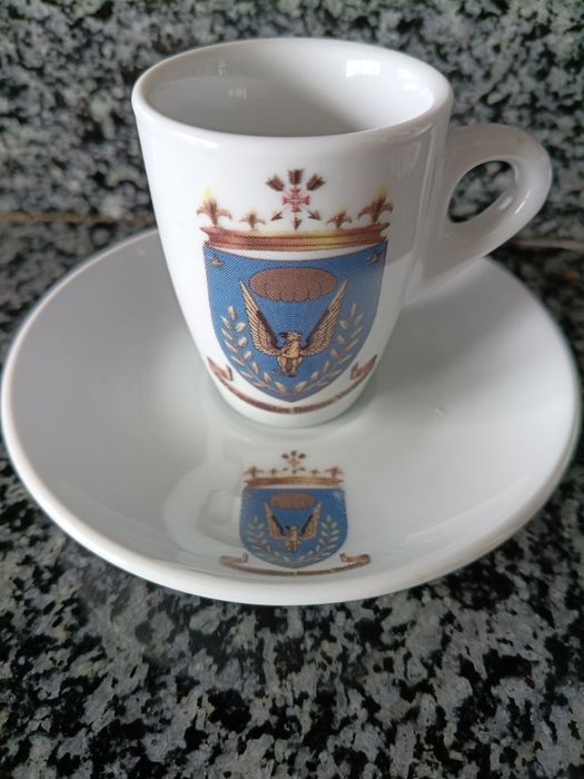 Chávena de café comemorativas Paraquedismo