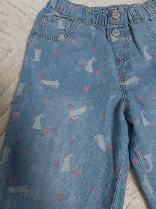Jeansy dla dziewczynki Pepco r.134