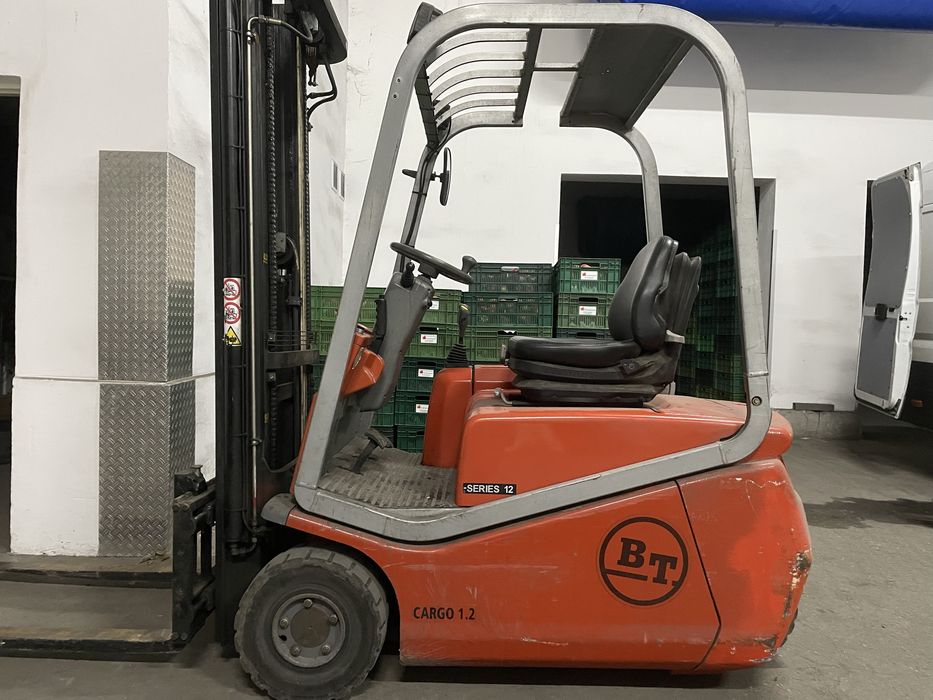 Elektryczny wózek widłowy BT CBE 12 , Cargo /sadowniczy