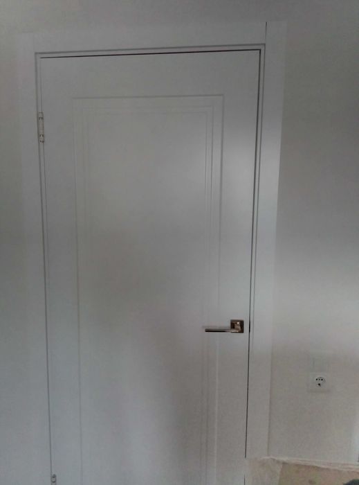 Установка межкомнатных дверей. Врезка замков, петель, установка ручек ...