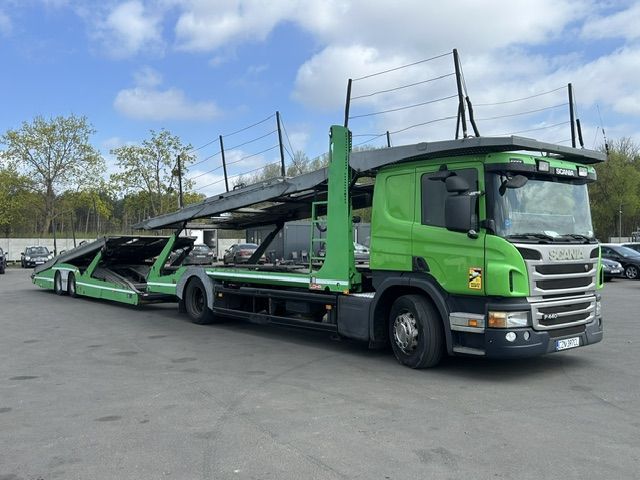 Scania P440 LOHR Autotransporter  Scania P440 Autotransporter LOHR e 5 z adblue PDE autolaweta laweta