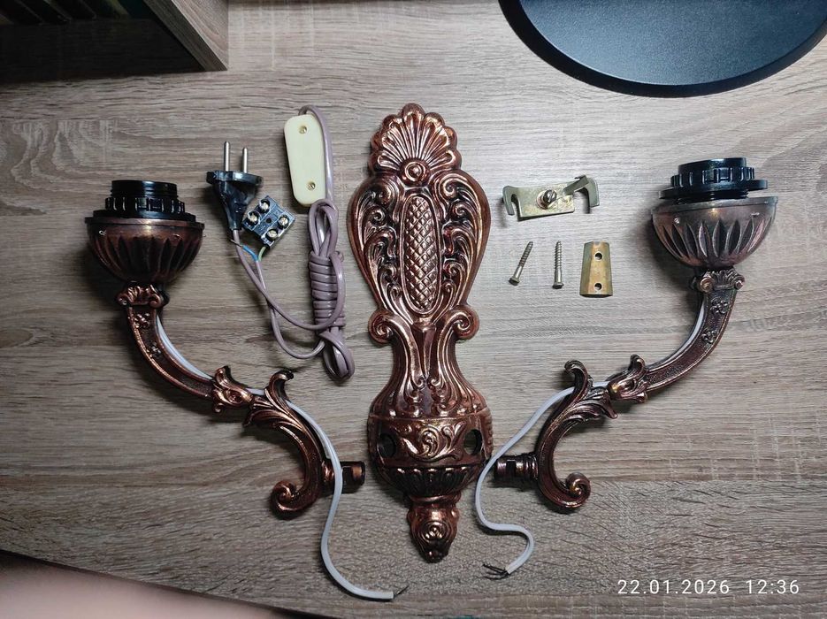 Светильник БРА под старину. ( новый с хранения)