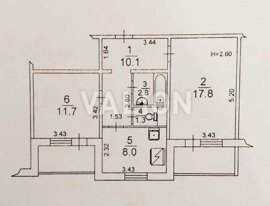 БЕЗ % Продаж 2 кімнатної квартири на вул. Ревуцького, 7-А, Дарницький