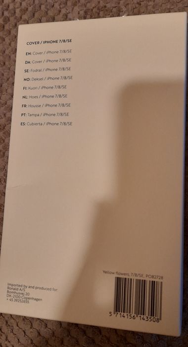 Capa Iphone 7/8/SE -Nova