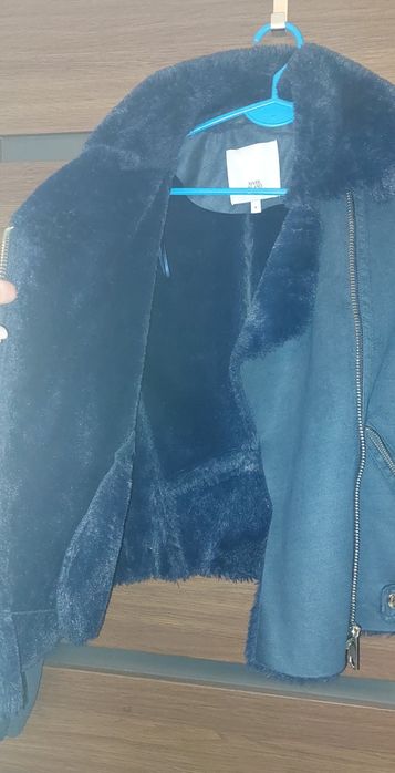 Kurtka damska ramoneska futerko River Island r.36