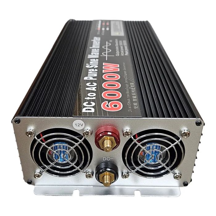 Інвертор для дому 6 кВт чистий синус Kronverk KS-6000 LED