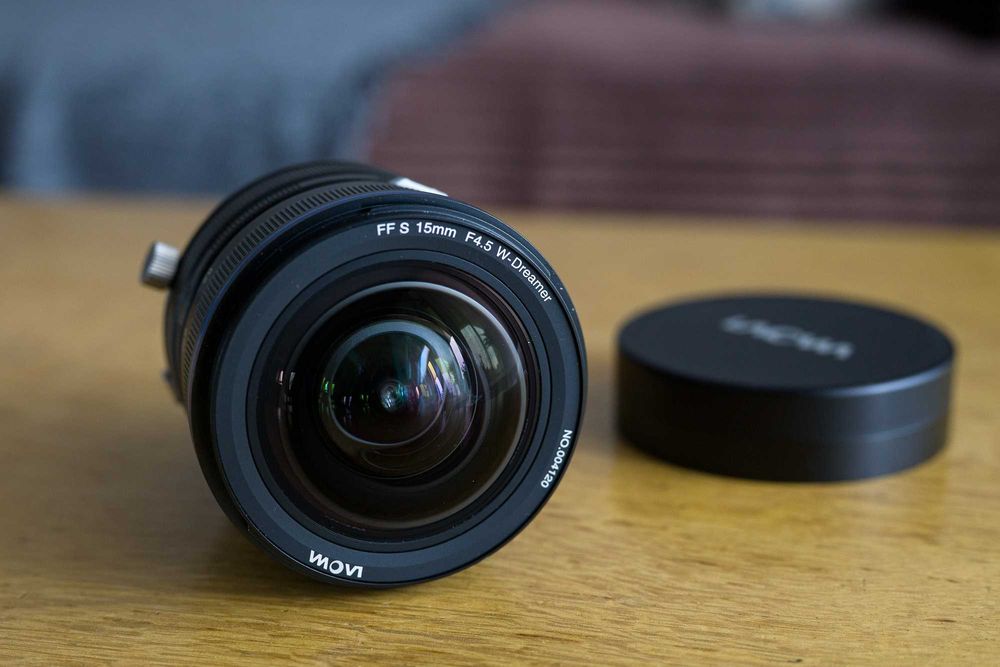 Venus Optics Laowa 15mm 4.5 Zero-D Shift dla Nikon F / faktura