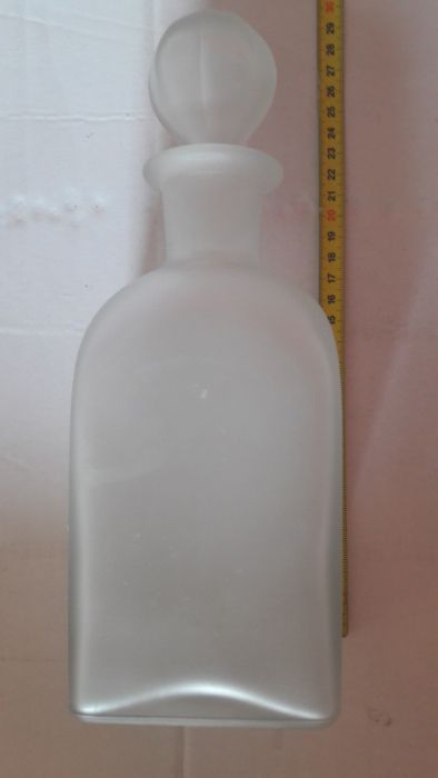 4 Garrafas vidro fosco 30 cm