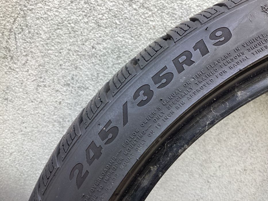 GRIPMAX 245/35r19 2szt opony zima zimowe bieżnik 6.8mm 2021r