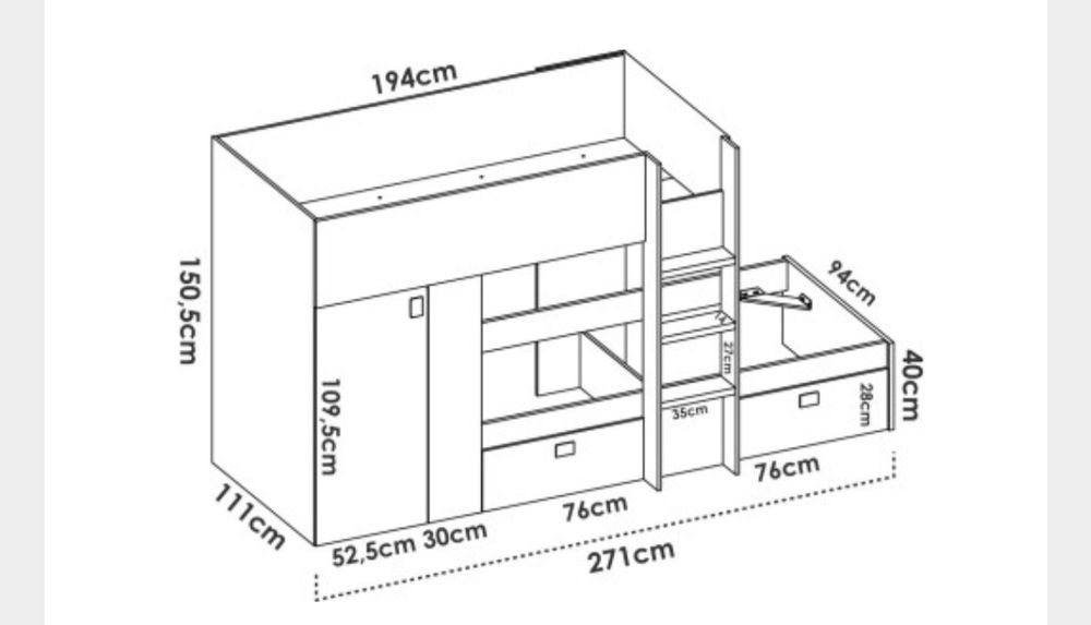 Beliche infantil Moviflor