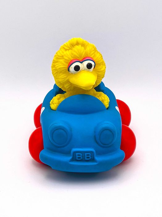 Sesame Street Big Bird  Rolly Car Tyco Pre-School Tyco Jim Henson