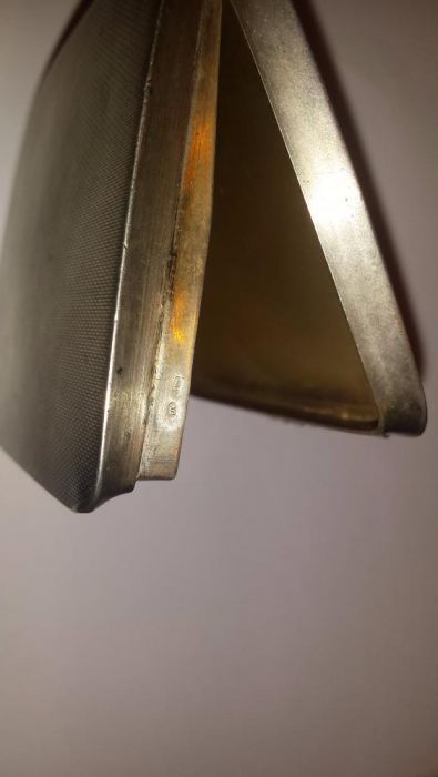 wizytownik ze srebra, antyk