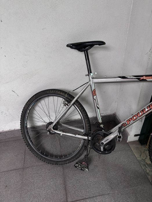 Bicicleta em alumínio