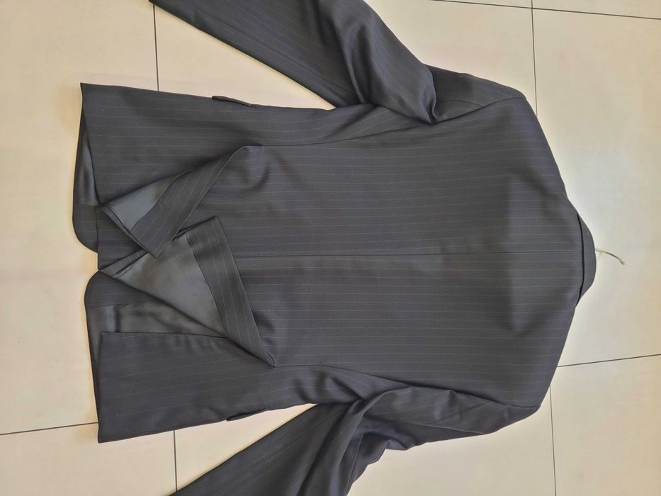 Garnitur marynarka Vistula Lantier czarny wełna 100%, stan b.dobry