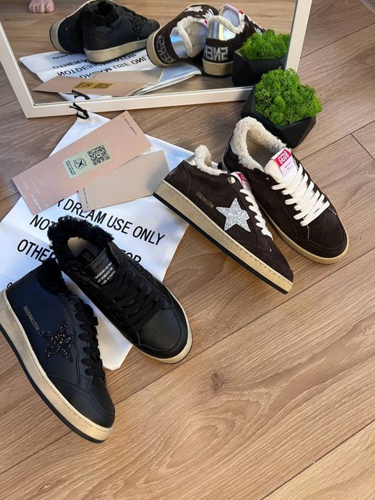 Утеплені кеди Golden Goose/ Снікерси Голден Гус/ Moon Boot/ Supreme