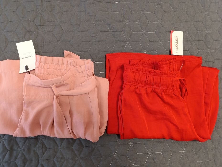 Штани широкі, Stradivarius S, Esmara XS
