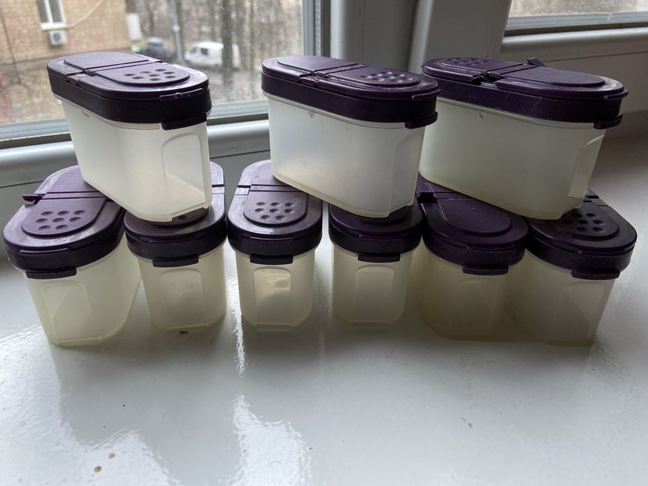 Набор специи Tupperware, емкости для приправ