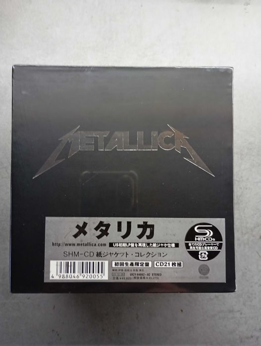 Metallica BOX SET 15 альбомів, 21 діск. Нове. Запечатано. Міні