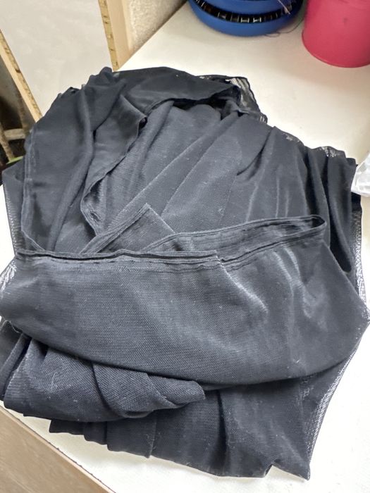 Отрез ткани сетка стрейч