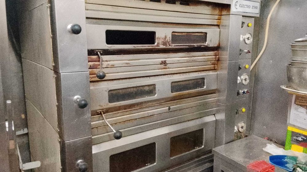 Forno trifásico 3 secções