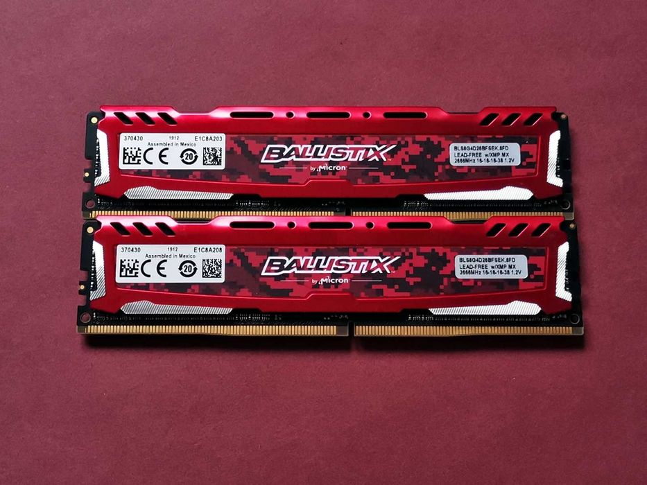 DDR4 16GB Micron BaLListiX 2666 -Komputer