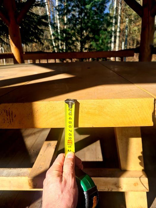 Meble ogrodowe, stół, ławy